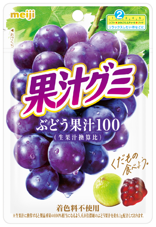 果汁グミぶどう
