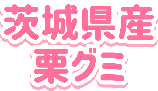 茨城県産<br>栗グミ